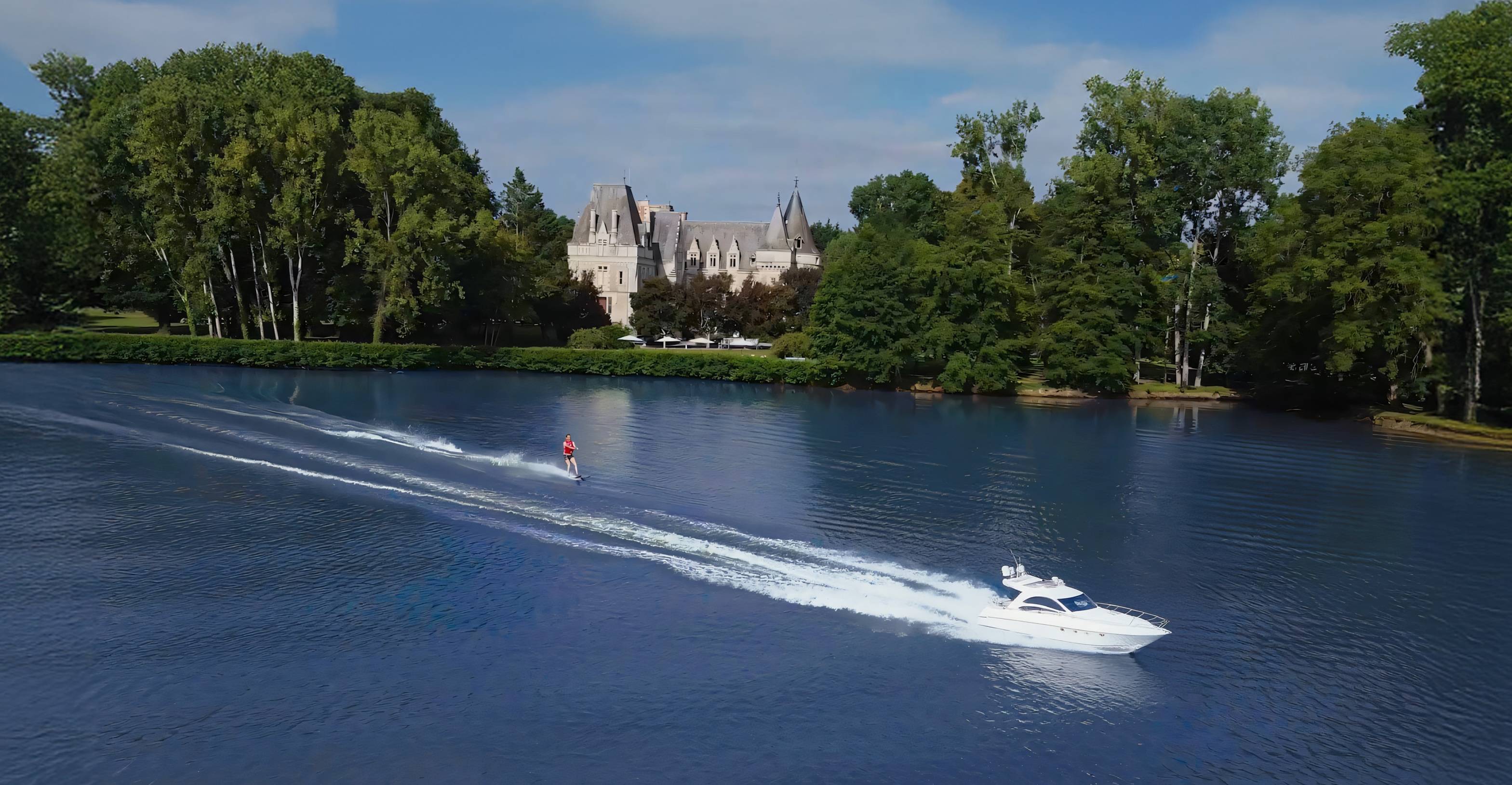 Spectacular Loire Valley Estate with a Castle, Waterski Lake, Golf & More