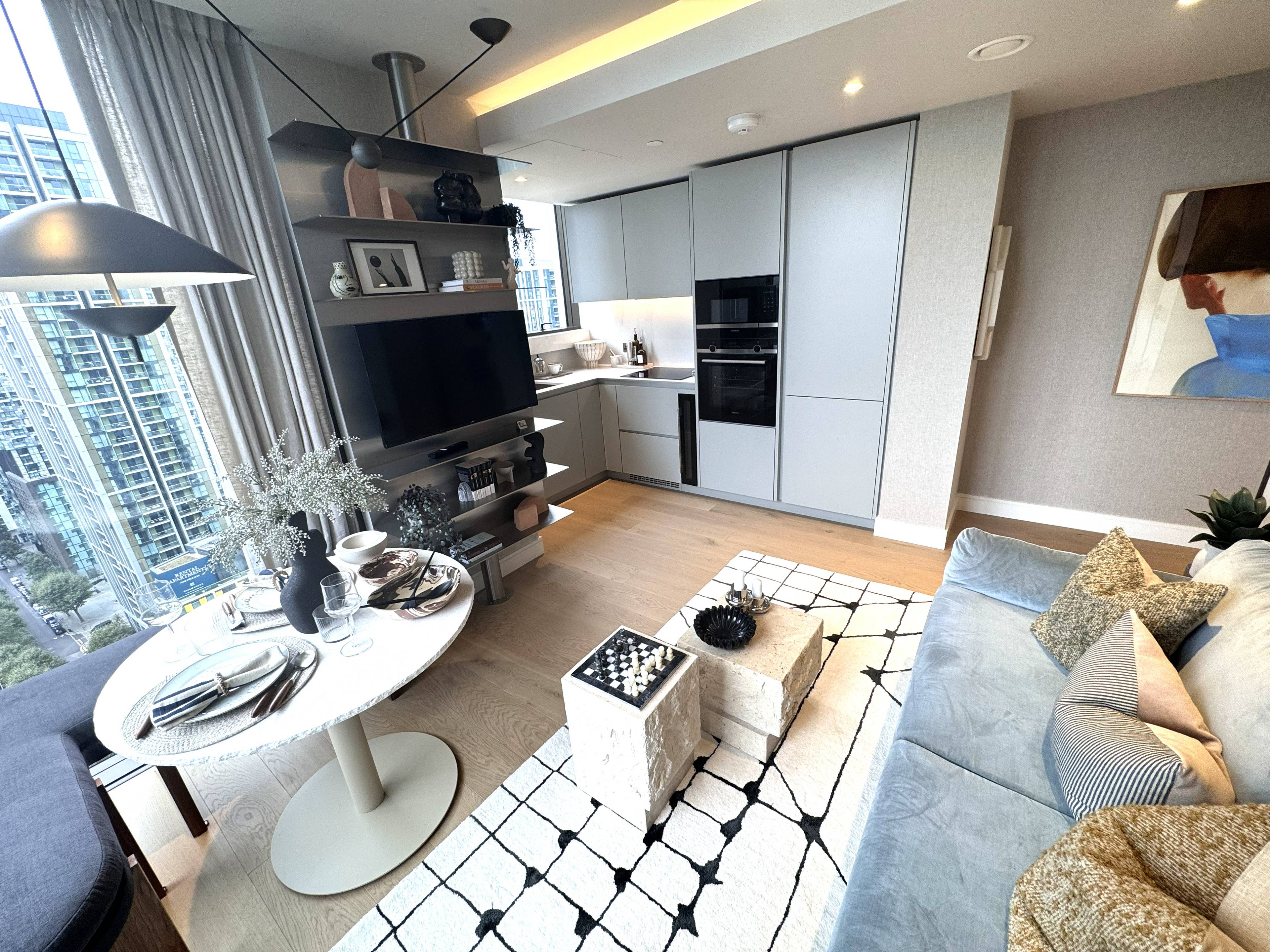 Stunning 1-Bedroom Infinity Suite with Study Canary Wharf, E14