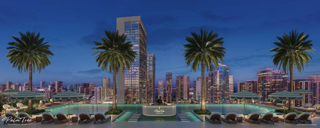 Palm Tree Residences | Buy Your Way Into Miami’s Most Exclusive Lifestyle Community | Fully Furnished Short Term Rental Friendly Residences in Downtown Miami’s Entertainment District