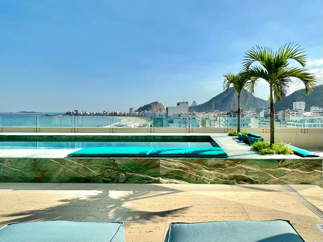 Luxury ocean view penthouse 10 bedroom on Copacabana beach