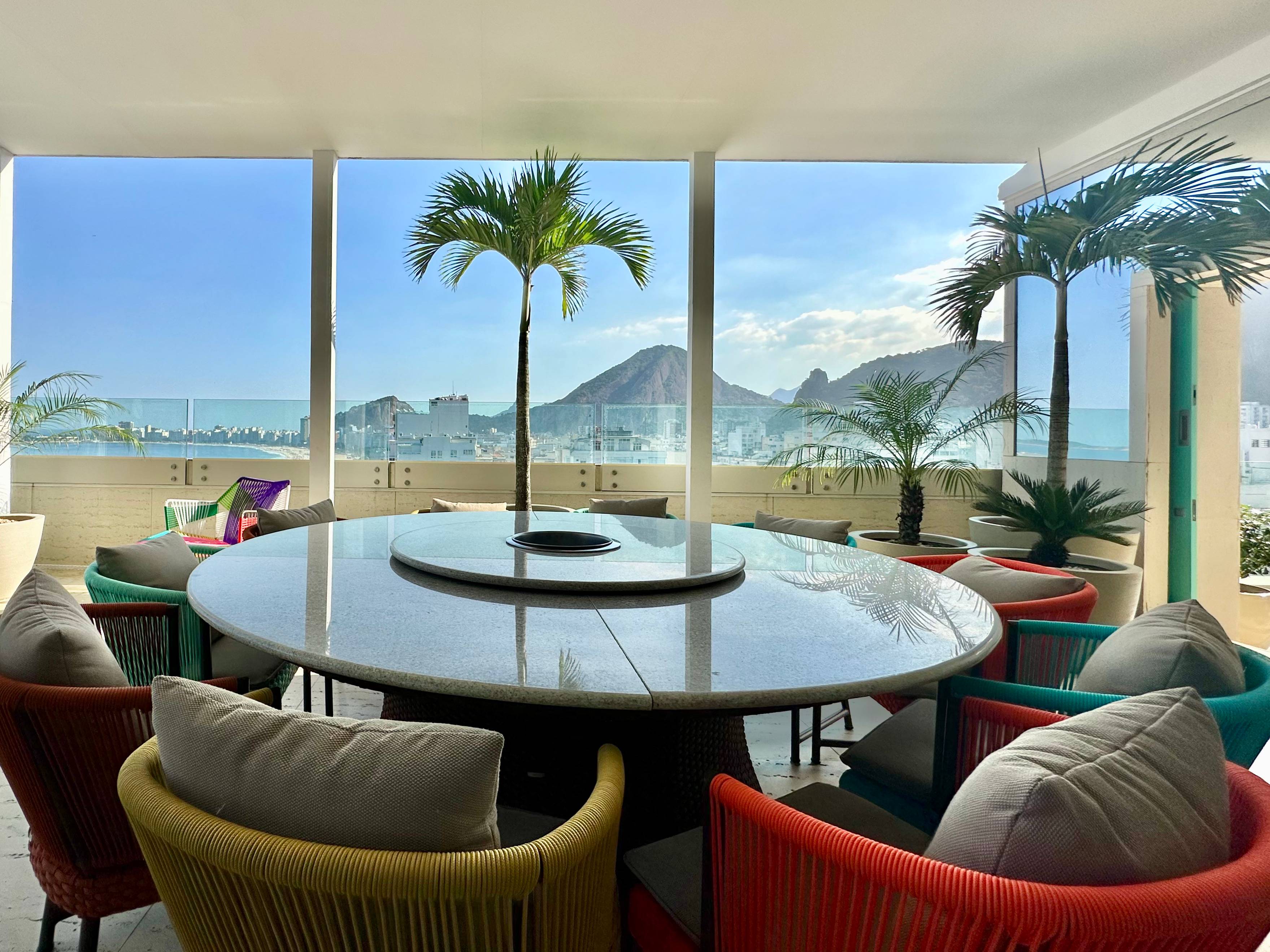 Luxury ocean view penthouse 4 bedroom on Copacabana beach