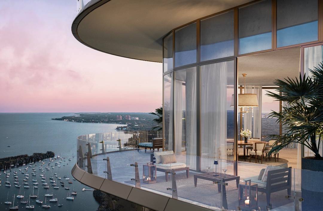 Four Season Residences Coconut Grove | Exclusive Waterfront 3 bedroom 3.5 Bathroom