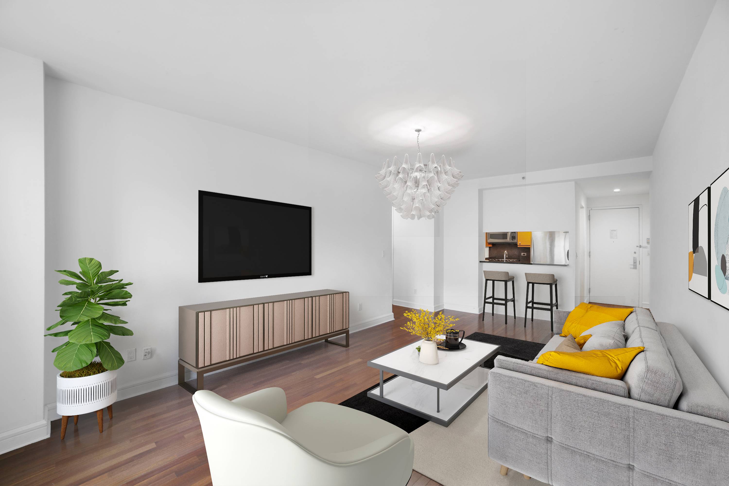 Priced to Sell - East Facing One Bedroom Apartment on Riverside Boulevard!