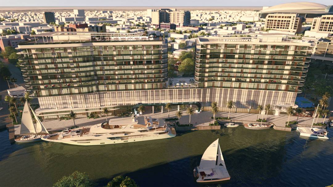Miami Riverfront Two-Bedroom Short-Term Rental Opportunity with Yacht Slips