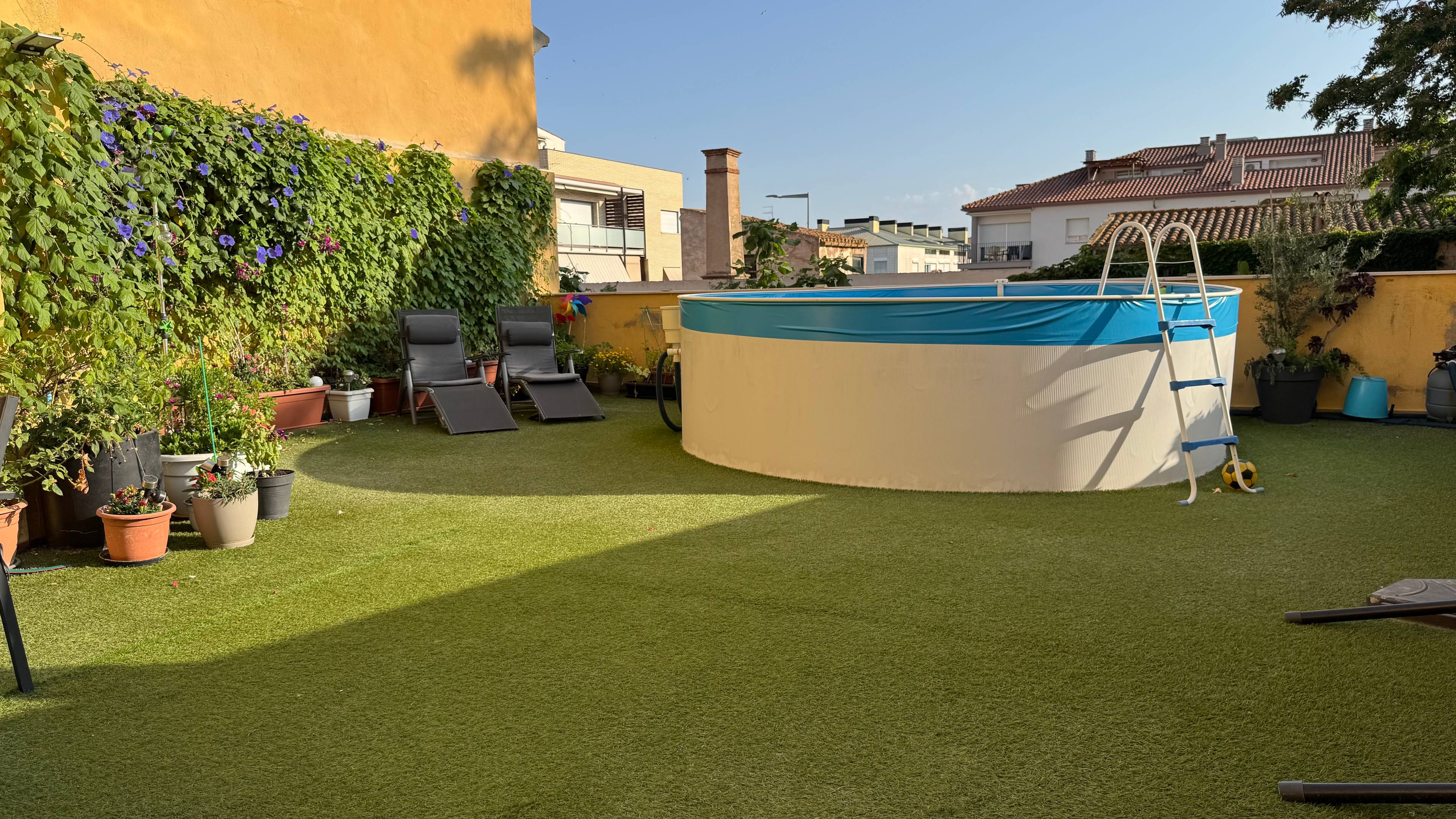 3-Bed Apartment with Private Pool & 100 m² Terrace, 50 m to Beach
