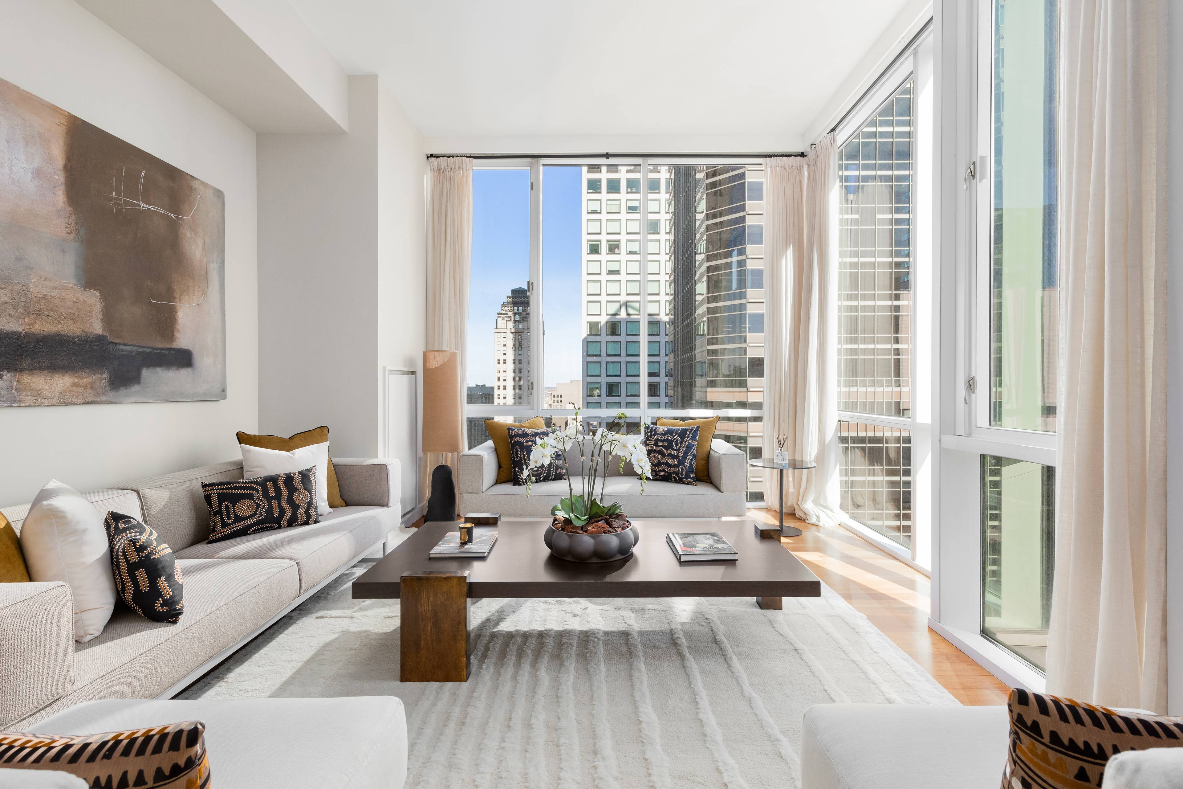 Full-Floor Aerie in the Center of Manhattan