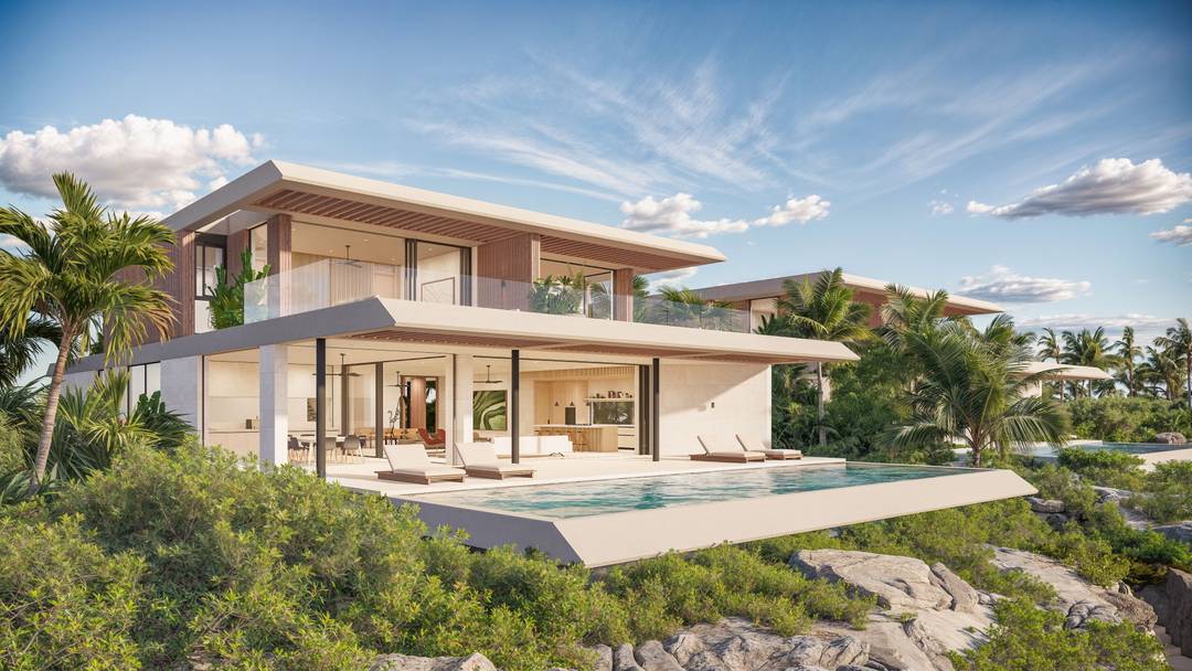 An Iconic Beachfront Villa on Long Bay, Turks & Caicos
