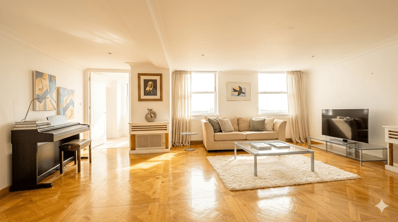 An exceptional five-bedroom duplex residence in London Most prestigious postcode in St John's Wood