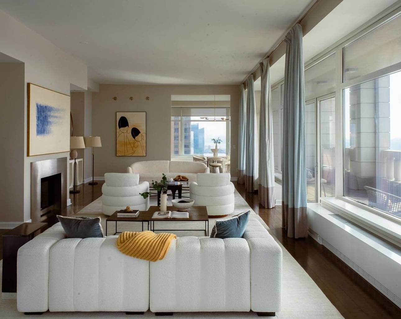 Skybound Masterpiece Above the Hudson | Full-Floor Trophy Penthouse with Private Terraces & Endless Vistas