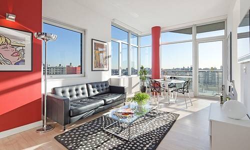 Spacious layout 2BR Penthouse! Prime Brooklyn , State of art fitness center, GARDEN