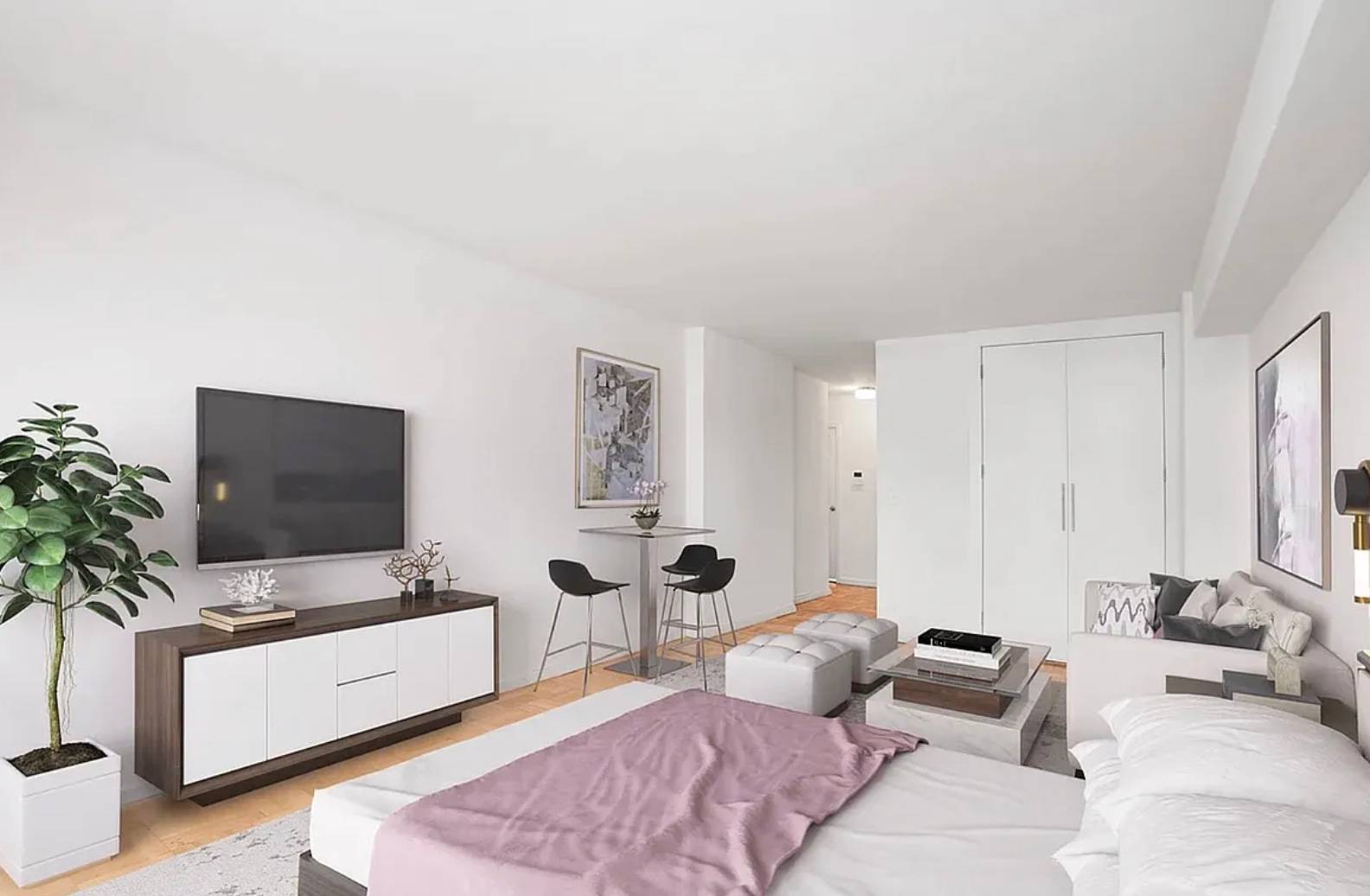 Spacious Studio Apartment in Midtown, 150 East 37th Street, #2F, New York, NY, 10016