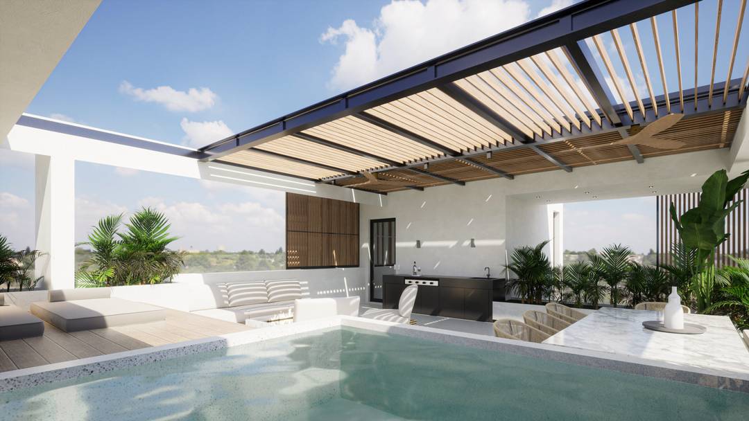 Glyfada Penthouse Maisonette with Private Roof garden