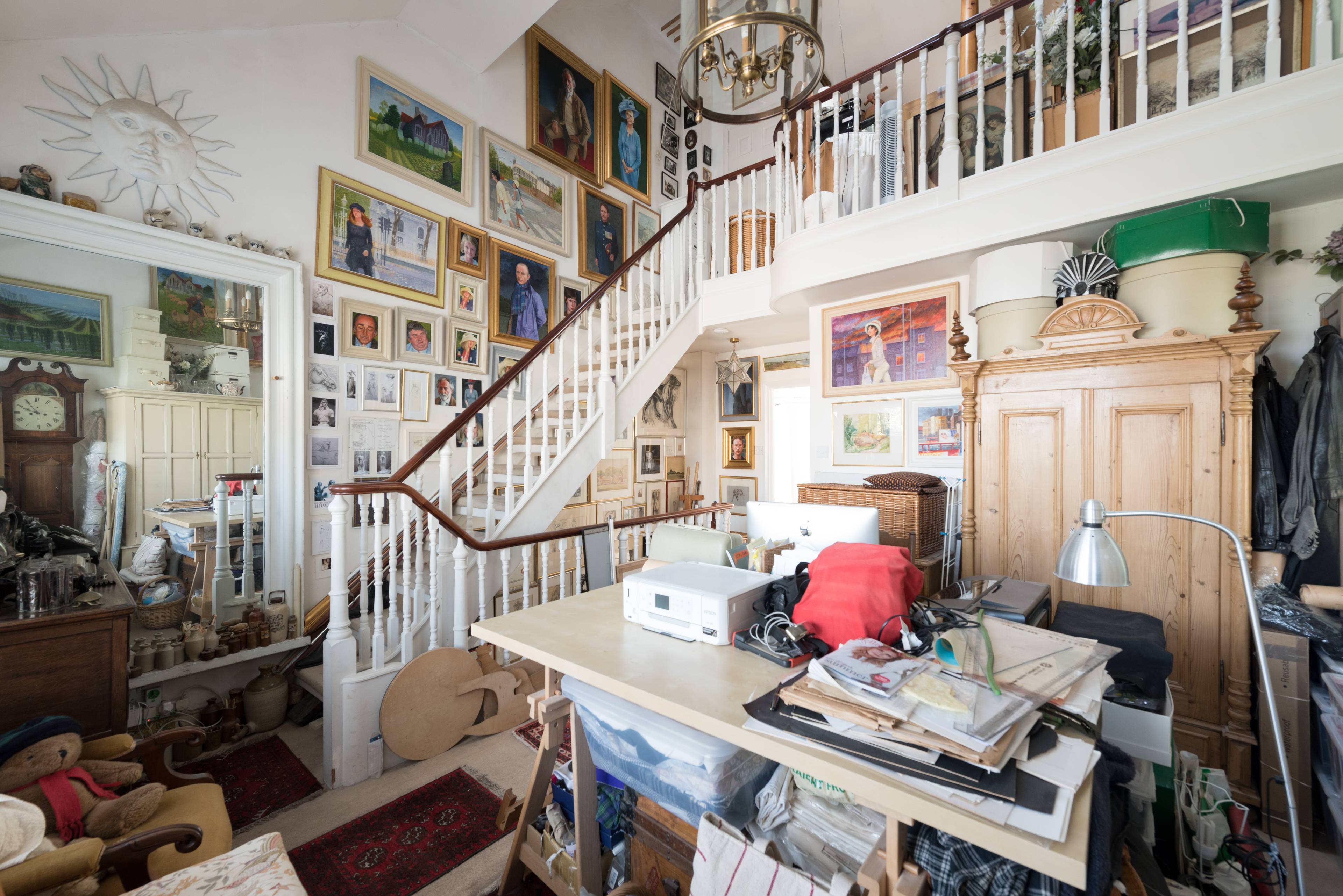 Charming and full of character double height two bedroom 921 square feet Loft style studio house in fashionable Dalston.