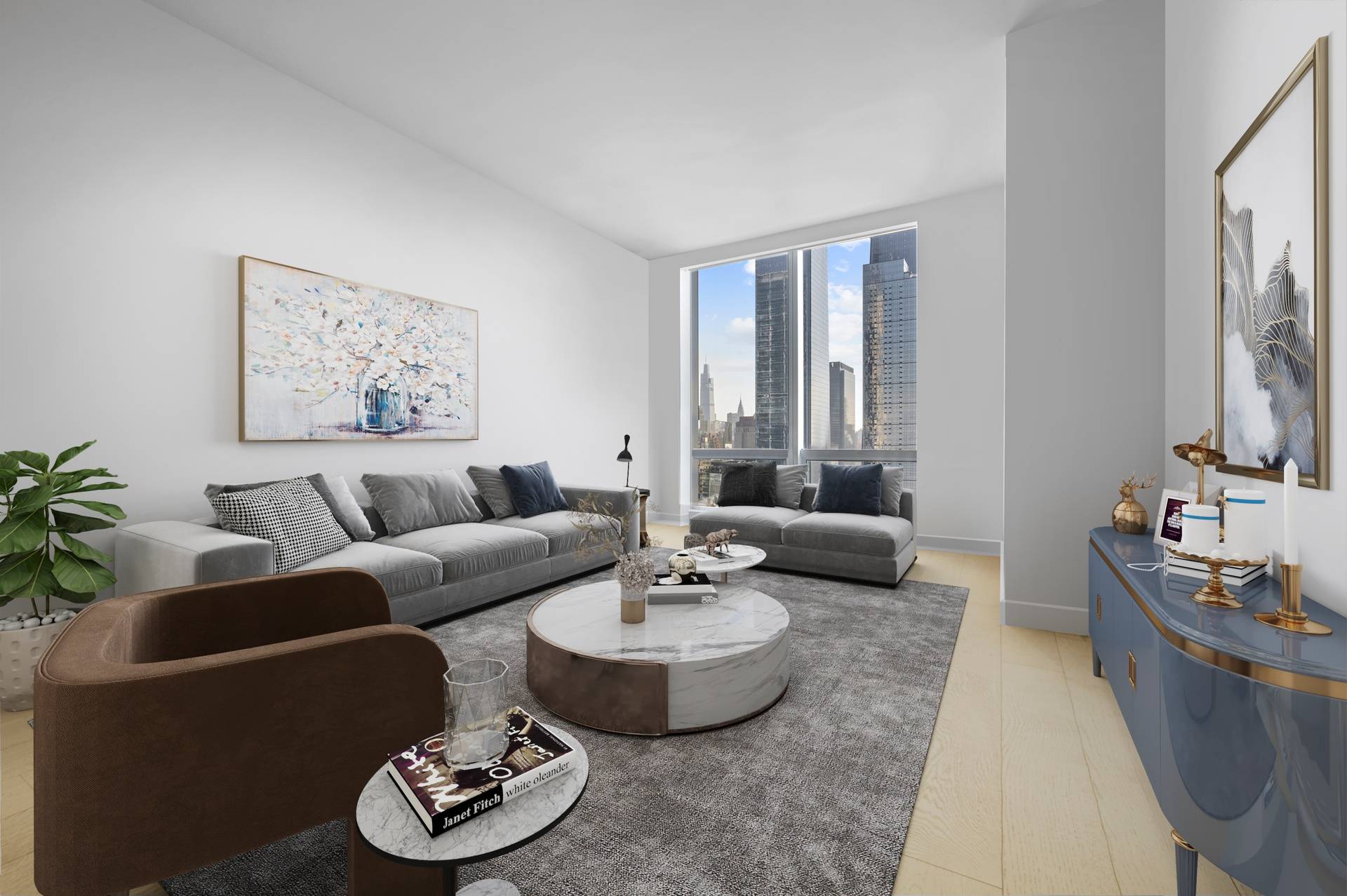 15 Hudson Yards | 1157 SF 1 Bedroom 1.5 Bathroom for Rent | Location + Amenities + Views