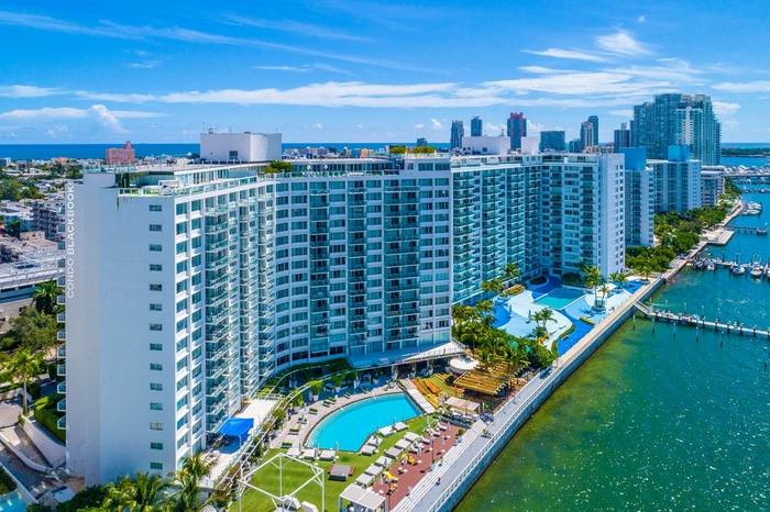 South Beach Penthouse Studio for Rent | Luxury Waterfront Condo at The Mirador with Bay & Skyline Views