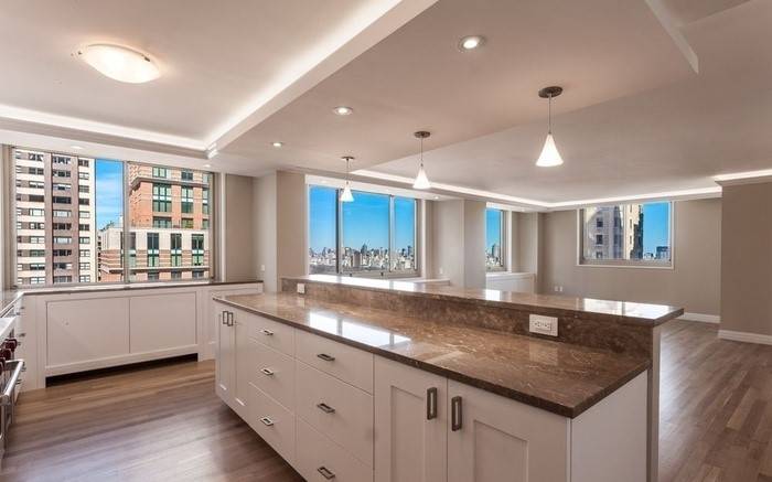 Central Park Views Magnificent Sprawling Elegant Hi-Floor Three Bedroom Unrivaled Amenities & Garage in Lincoln Center