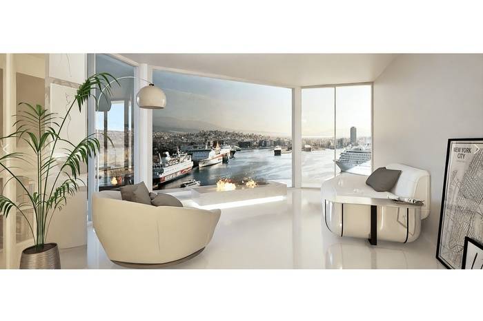 Apartment with unique breathtaking views.