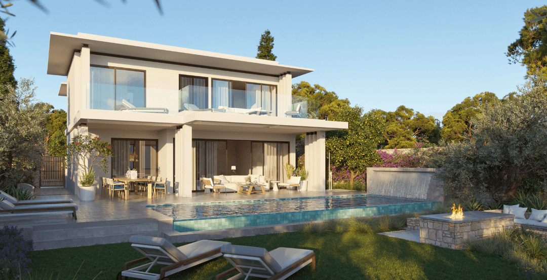 Elegant 4-Bedroom Golf & Lake View Villa with Private Pool in Limassol