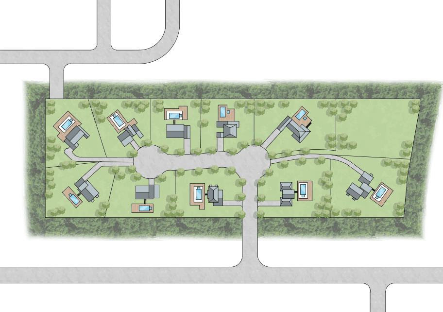 Shovel-Ready 10-Lot Subdivision in Prime Riverhead