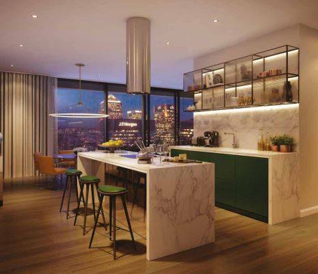 Brand New 2 Bed - 2 Bath - Outside Space - Pool - Gym -Cinema - Sky Garden