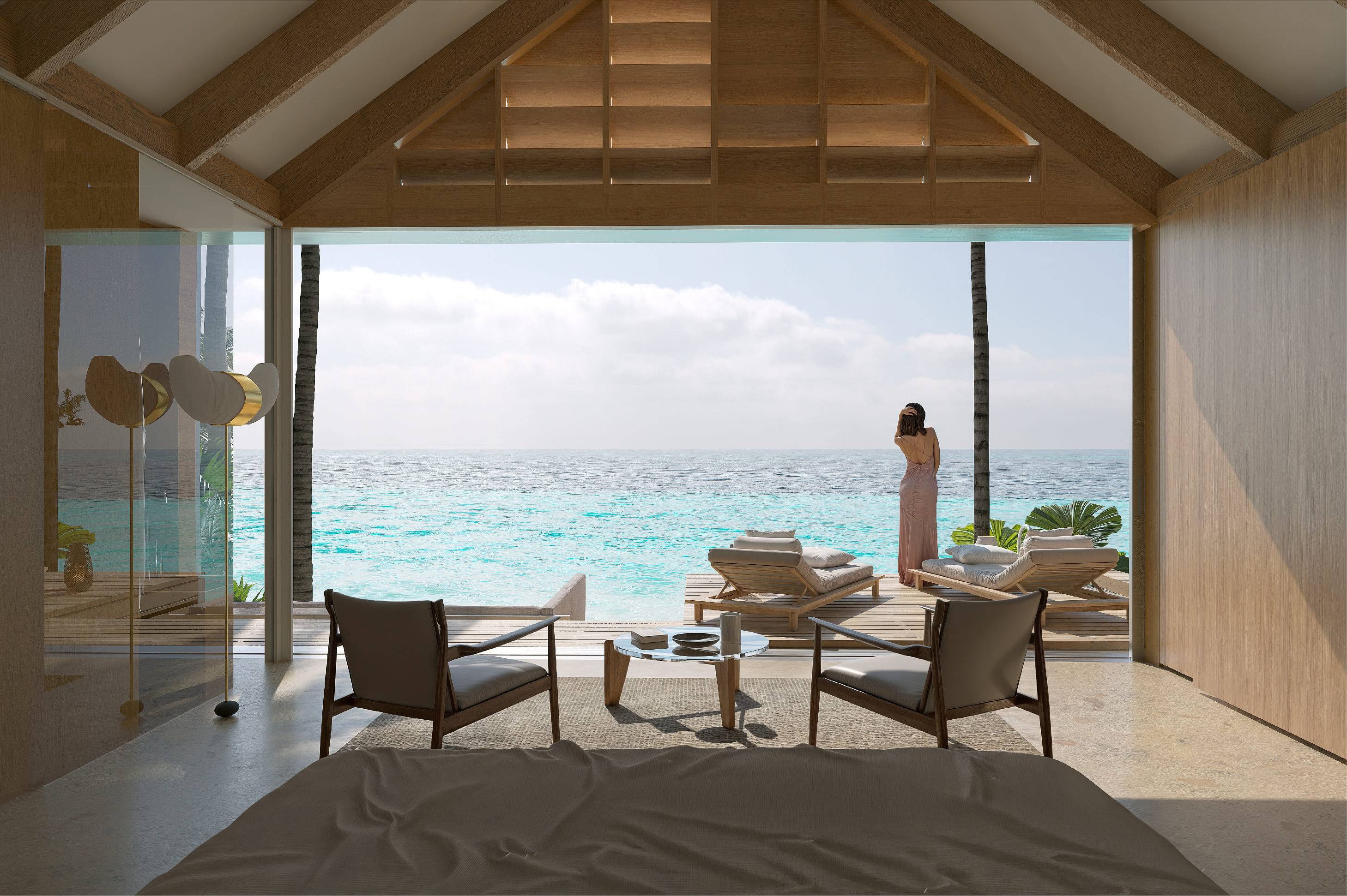 SIGNATURE TWO BEDROOM VILLA​​​​​​​ at the first Ultra Premium Residence-Resort in the Maldives Malé Atoll