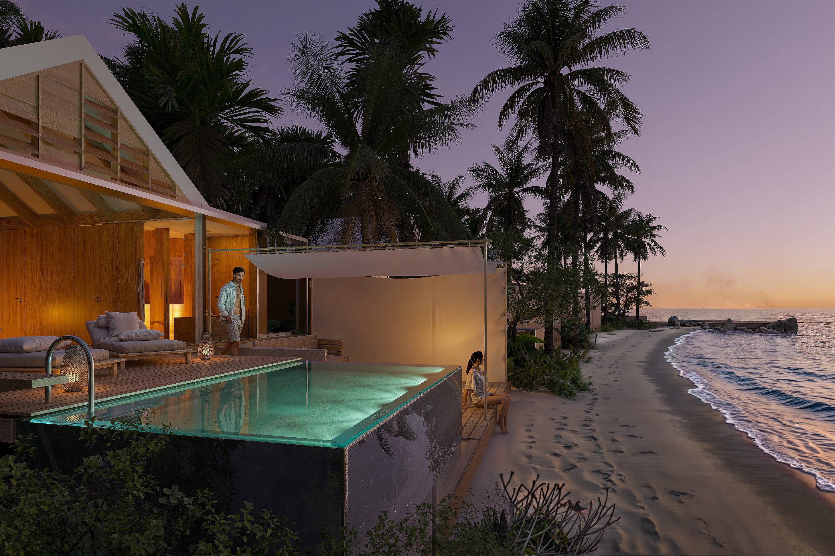 SIGNATURE TWO BEDROOM VILLA​​​​​​​ at the first dedicated 5-Star Resort-Residence in the Maldives