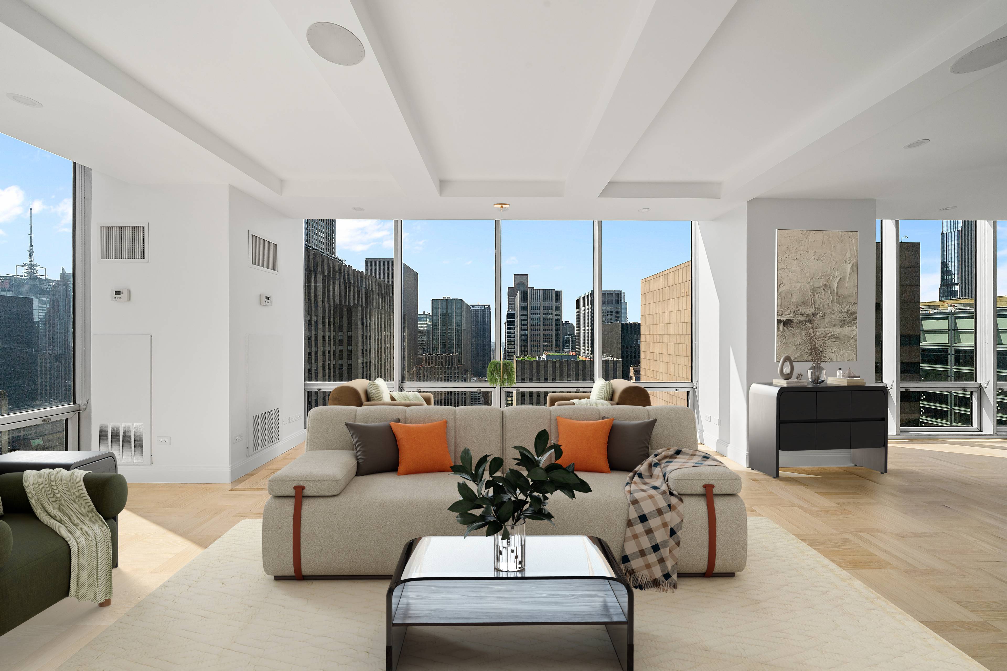 Newly Renovated 2 Bedroom Condo At Distinguished Olympic Tower