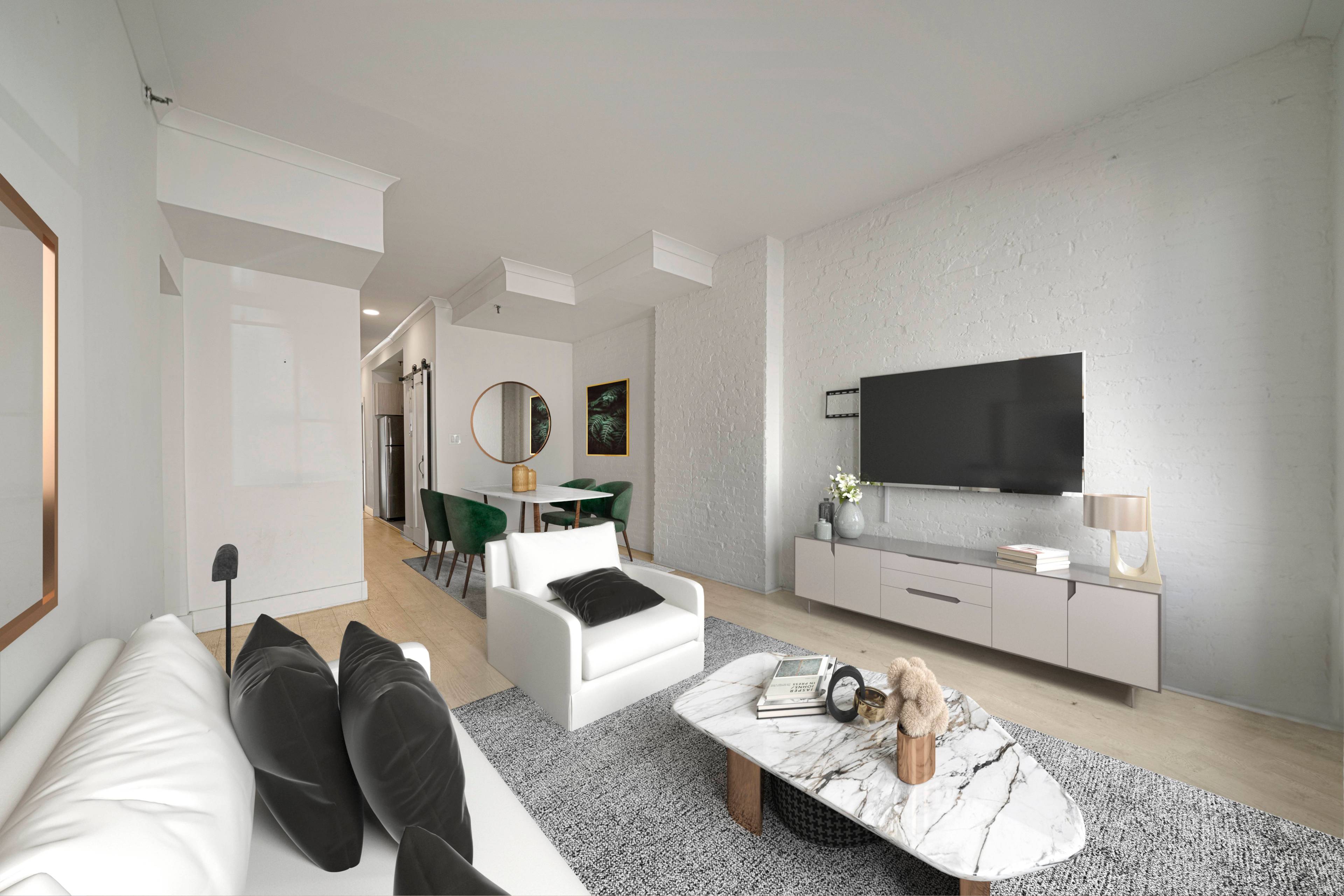 3 Bedrooms/2 Full Bathrooms In Hoboken, 2 Months Free on a 14 Month Lease!  Washer/Dryer In Unit!  Pets Welcome
