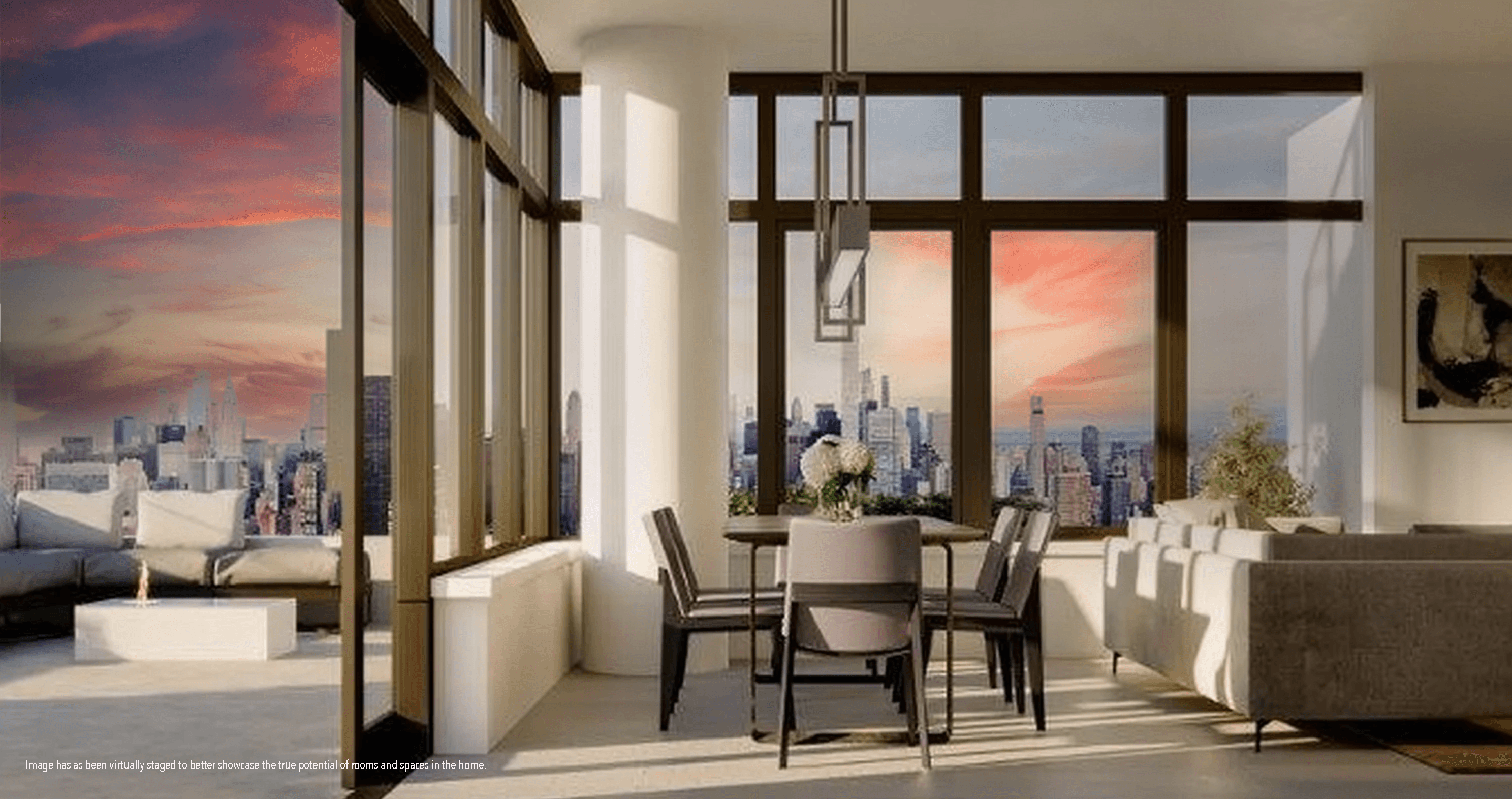 Discover Unparalleled Luxury and Breathtaking Views In This Exceptional 2-Bedroom Apartment at Skyline Tower