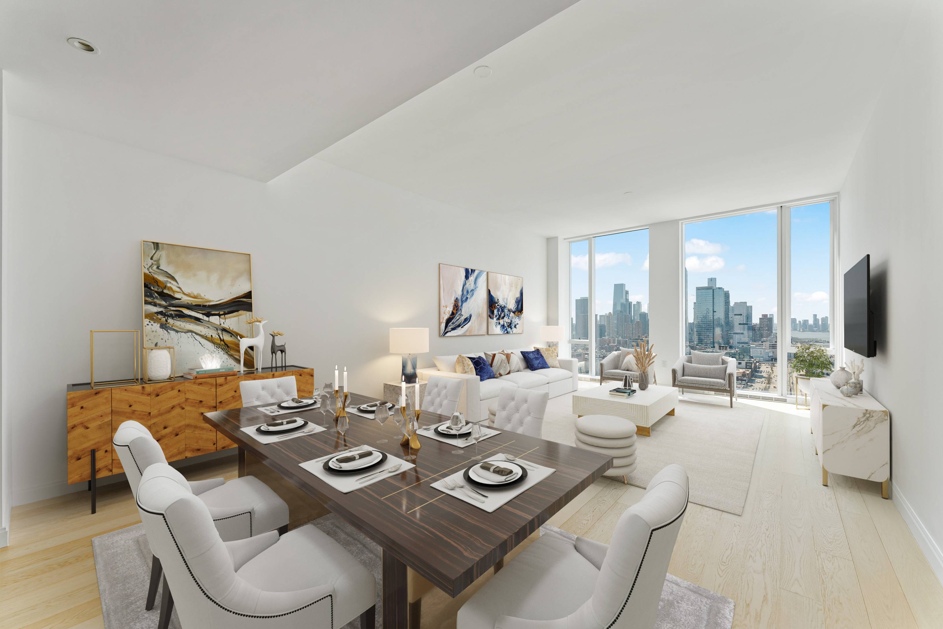 LUXURY WEST SIDE 3 BED/3BATH CONDO WITH DAZZLING RIVER VIEWS