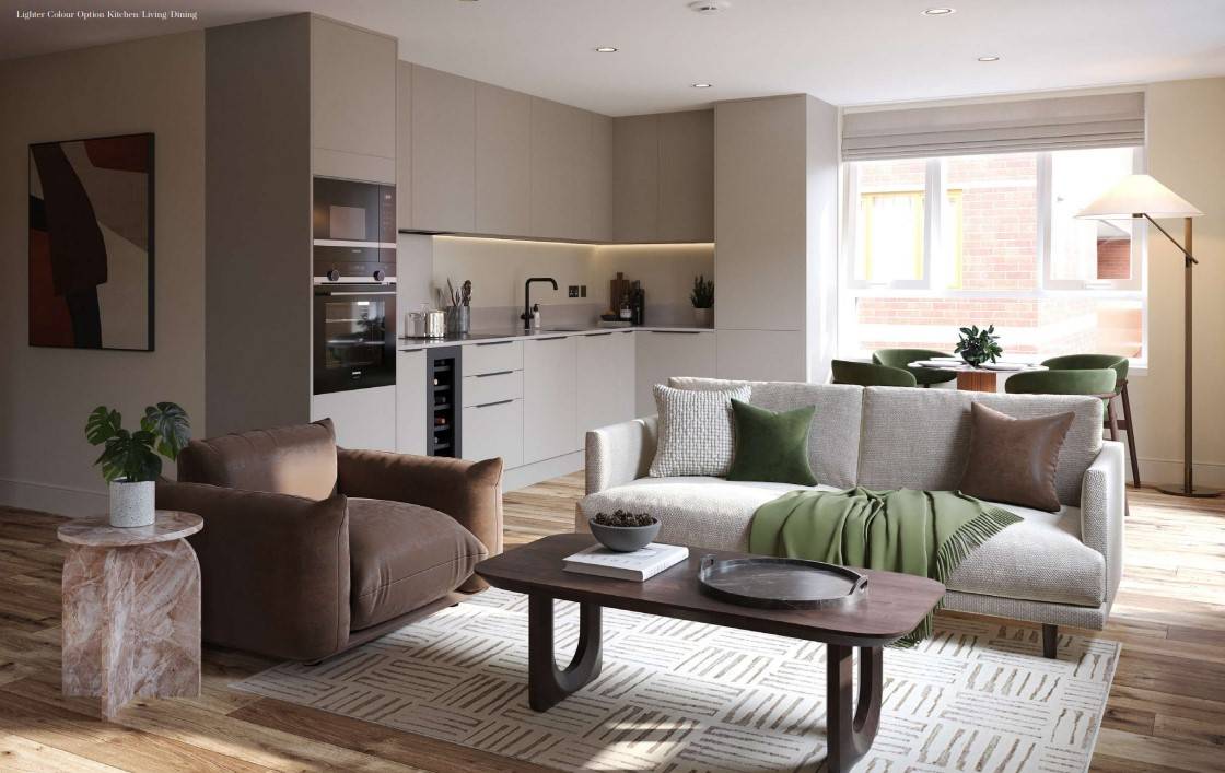 Modern Riverside Living: Stylish 1-Bedroom Apartments at Twickenham Square