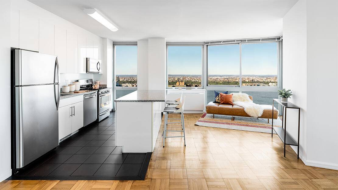 Midtown West 1 Bedroom 1 Bathroom, Huge Terrace, Full Service Luxury Building, No Fee