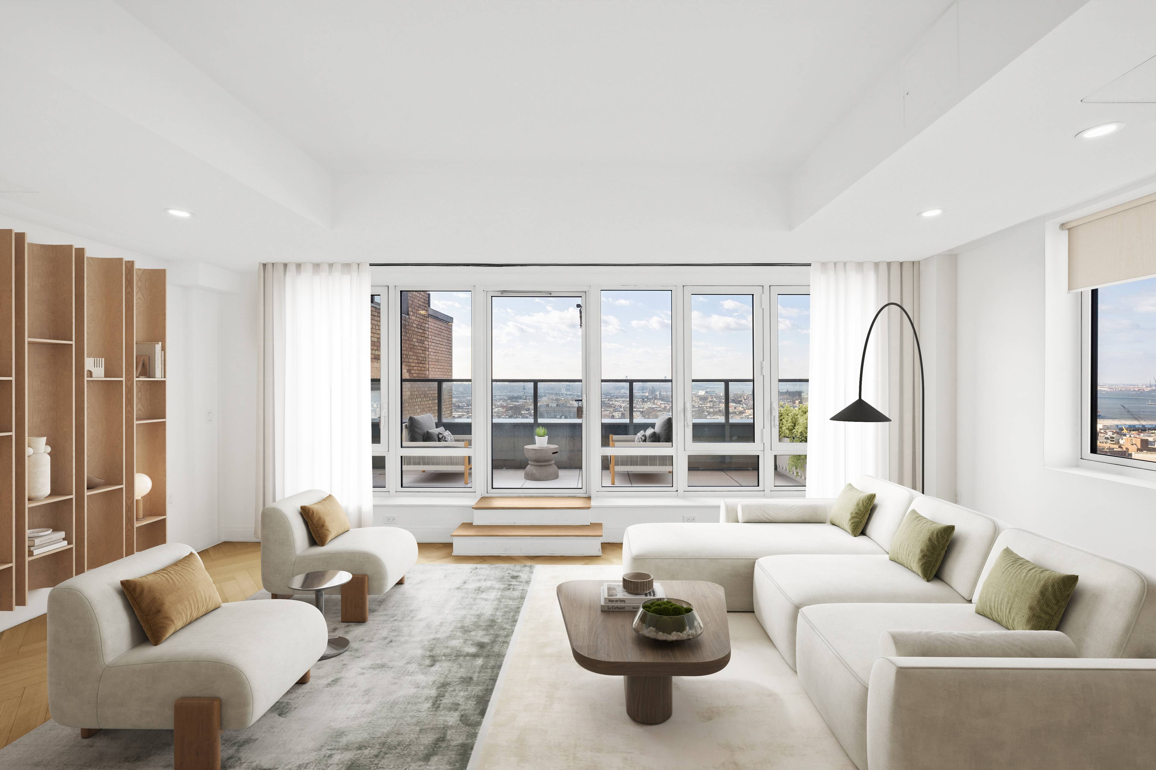 *Floor-Through Penthouse with Panoramic City Views*