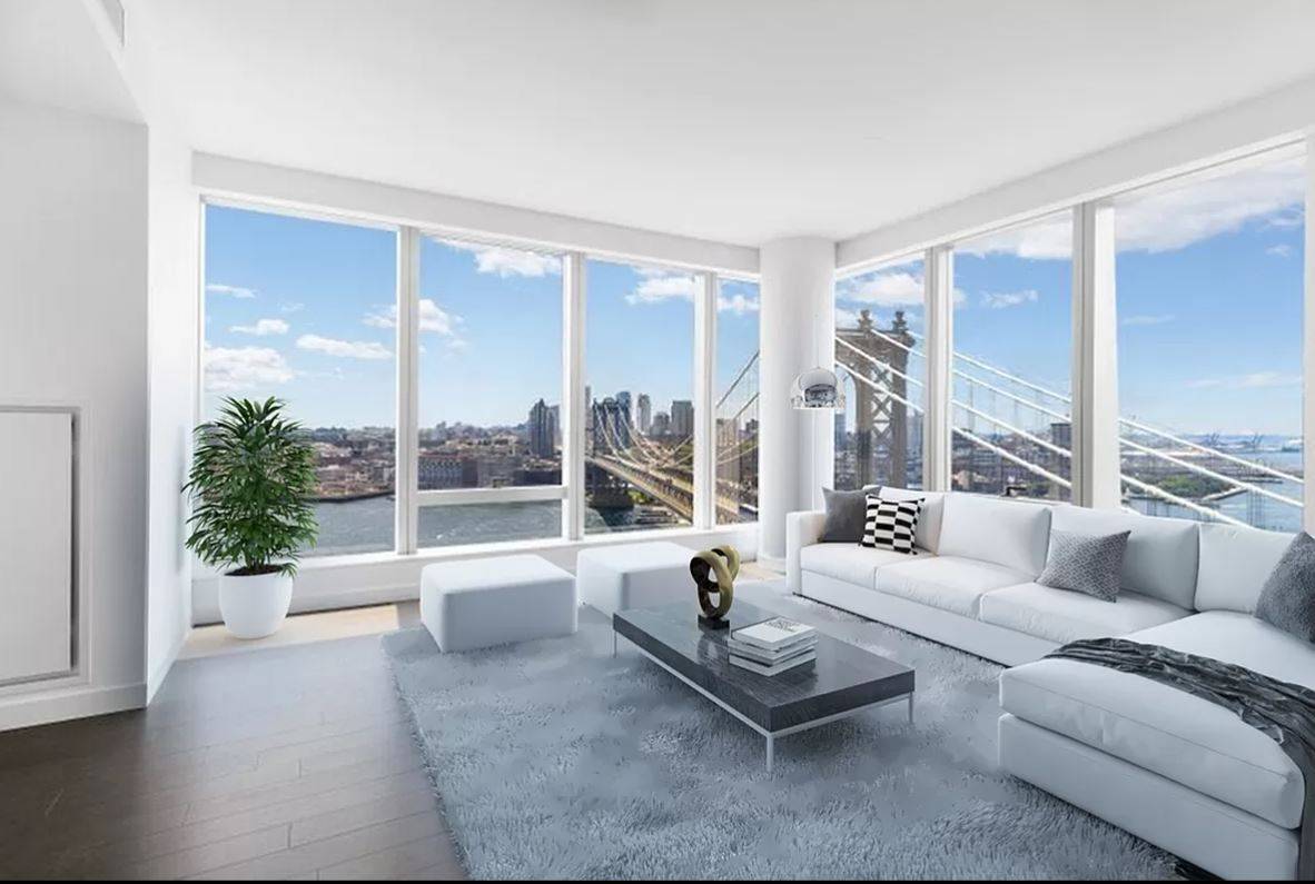 Stunning Corner 2 Bed with Jaw dropping Water & City Views