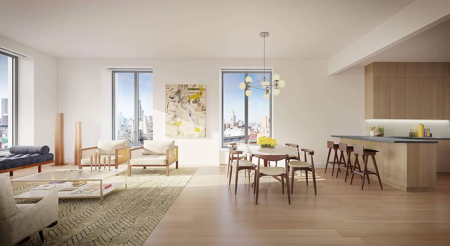 Spacious corner 2beds/2.5baths condo in East Greenwich village