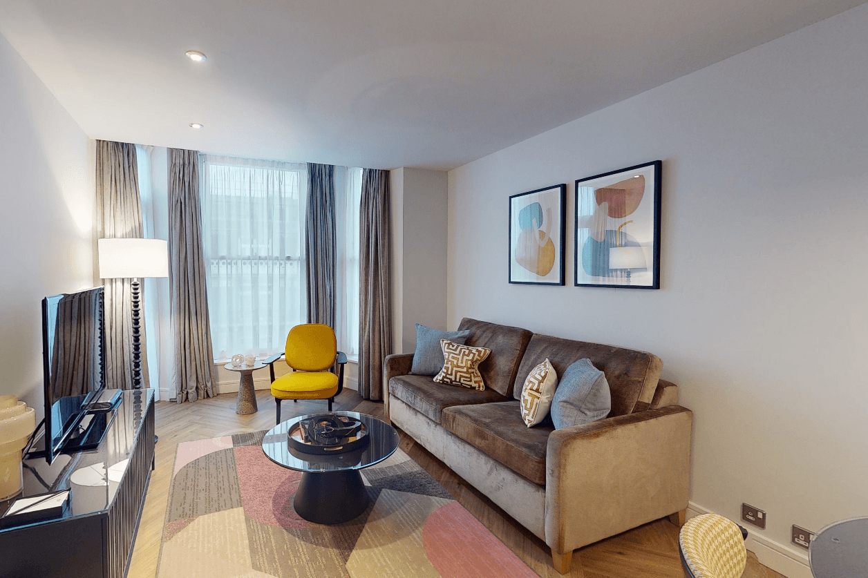 Superior Two-Bedroom Serviced Apartment with Luxury Amenities in Trendy South Kensington