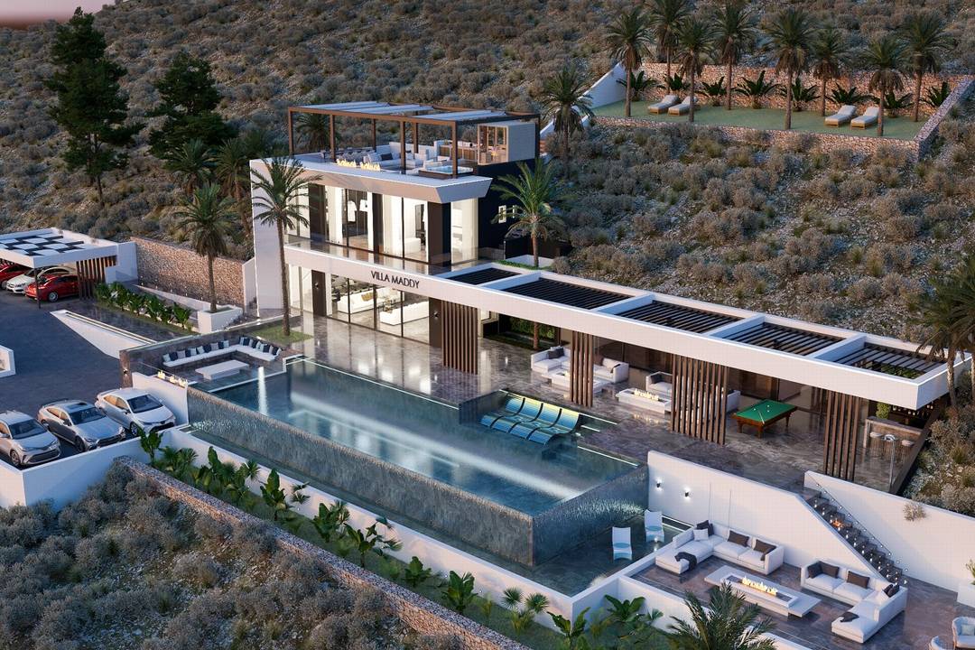 A Luxurious Modern Villa. With stunning infinity pool.[Under Construction]