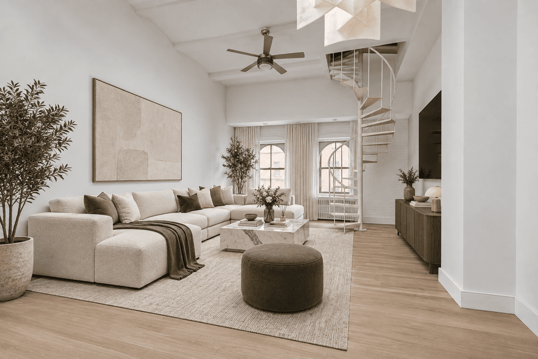 Duplex Loft with Private Rooftop Retreat — 55 Hudson Street, -PHE