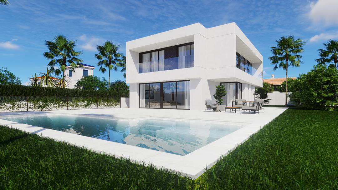 Key Ready! 4 bed luxurious villa with double garage in La Zenia Orihuela Costa