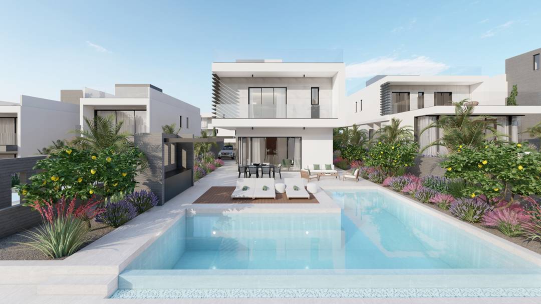 Luxurious New Build Villas and Townhouses in a Serene Neighbourhood near Paphos