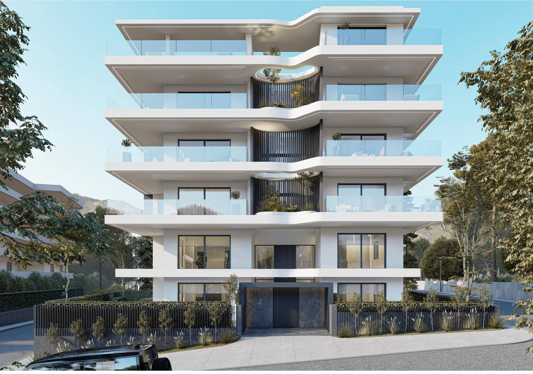 Modern 4th floor floor Maisonette with sea views in Glyfada