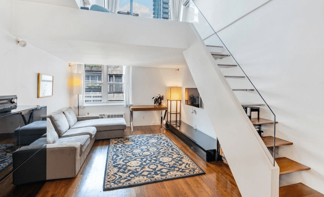 Charming Studio Loft with views of Gramercy Park! No Fee!