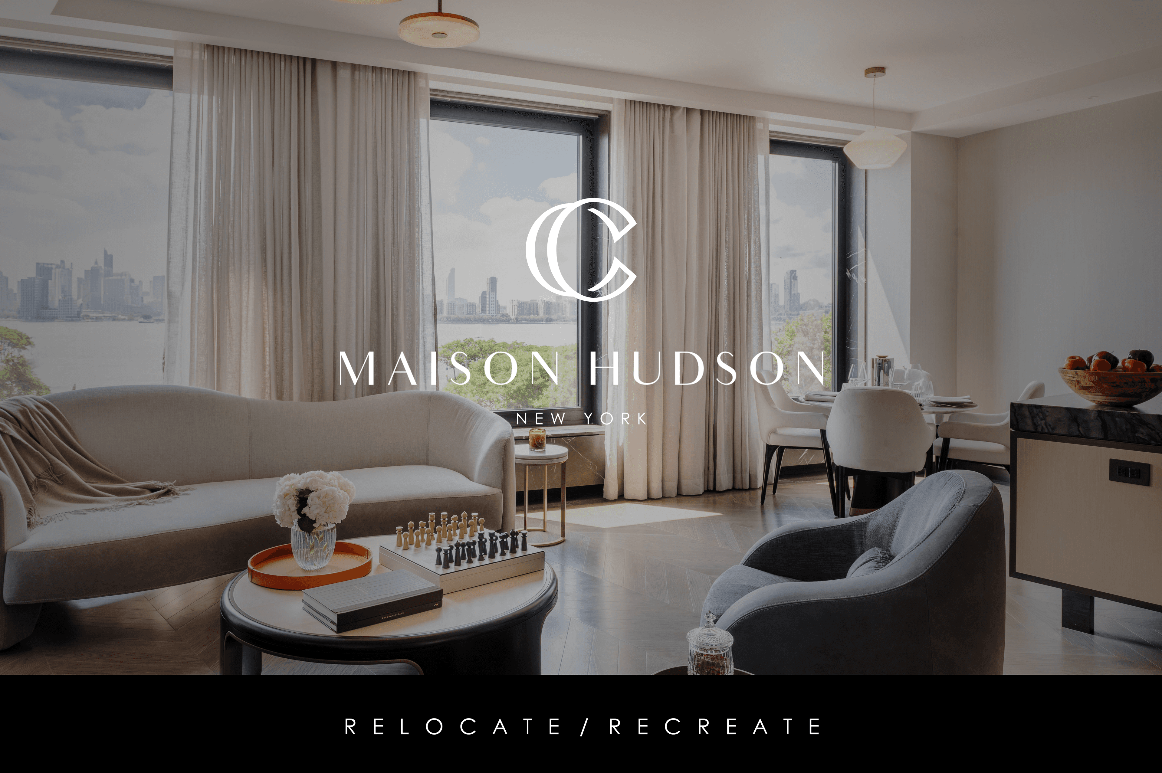 Maison Hudson Residence 4B: Recalibrate Your Lifestyle in this Two-Bedroom Retreat