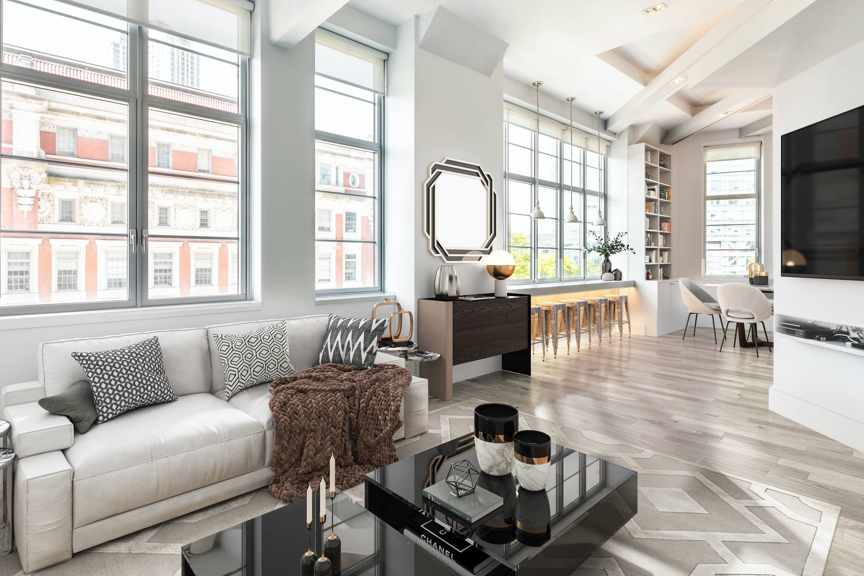 Spectacular  2,200 SF 3 Bedroom/3 Bath Loft