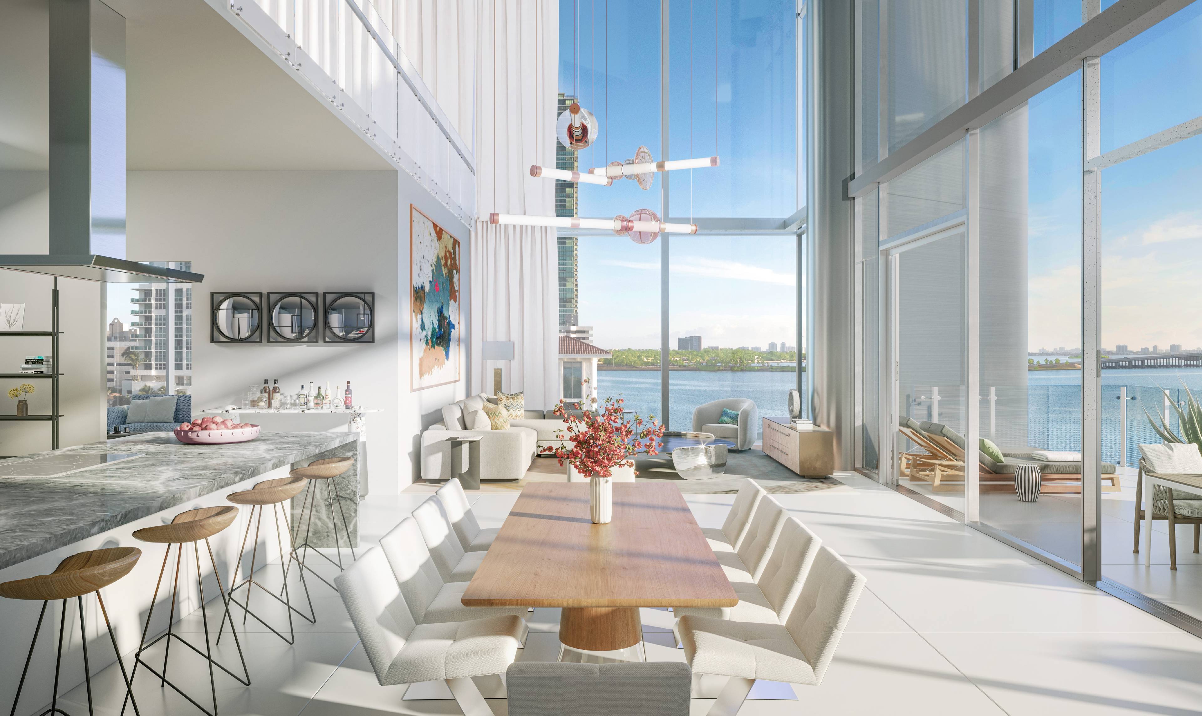 Edgewater Miami | Missoni Baia | 4-Bedroom, 6.5-Bathroom Luxury Waterfront Duplex Townhome