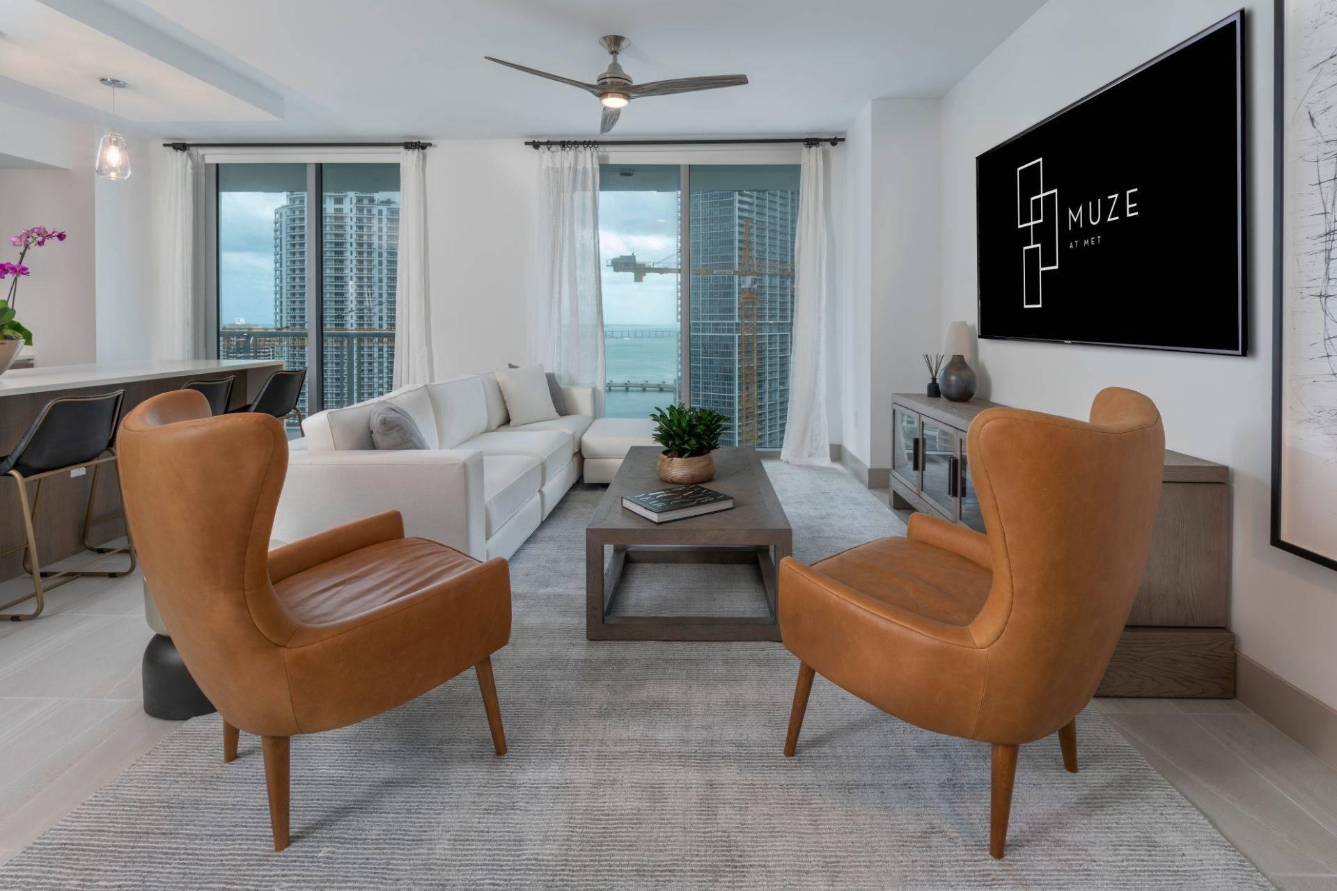 2 MONTHS FREE RENT| Enjoyable Amenities| Expansive Terrace 1br/1ba| 681  SF| Downtown Miami