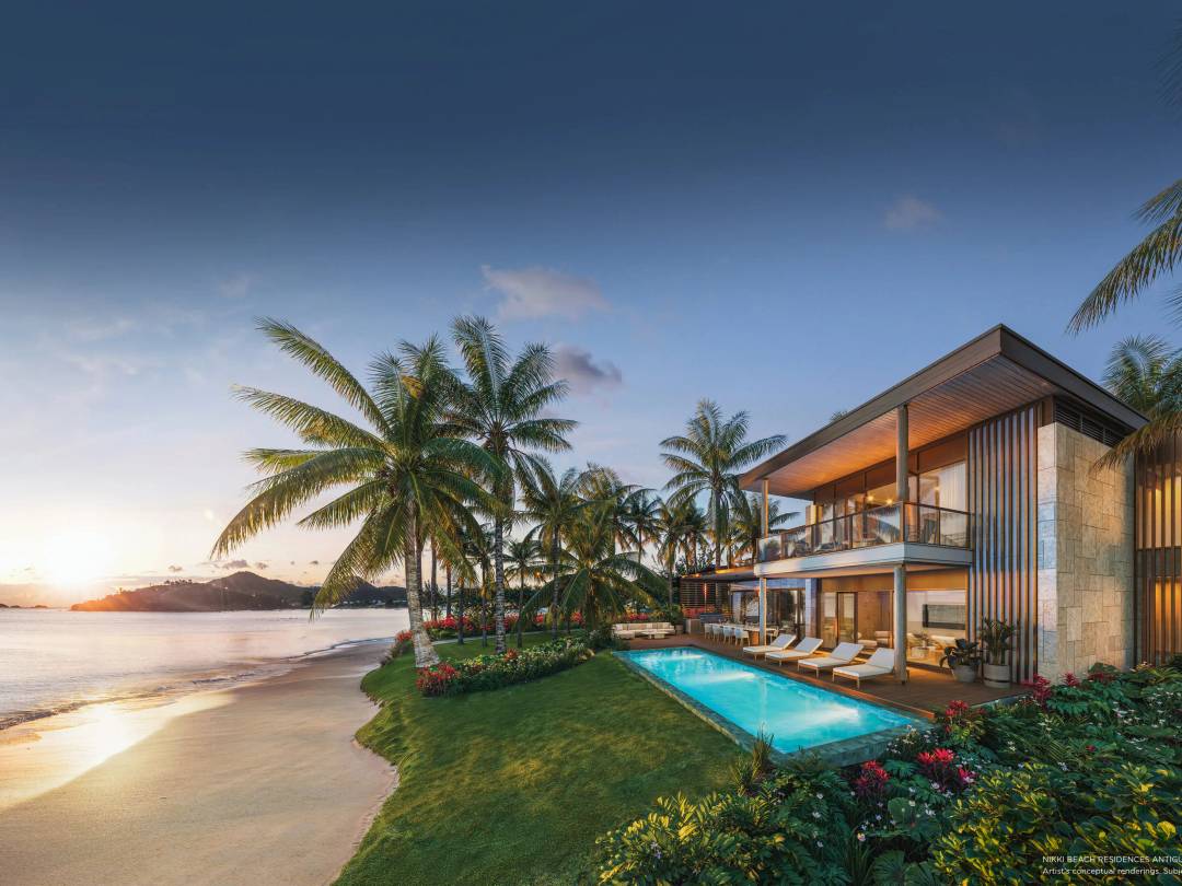 The Residences at Nikki Beach, Antigua. 4 Bedroom Villa