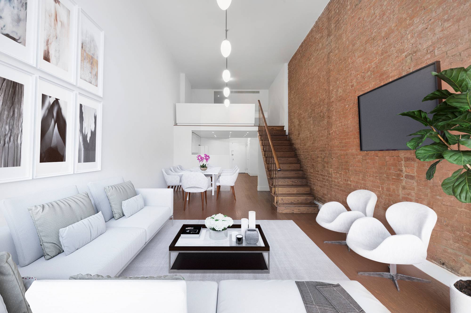 Dramatic Loft w/ 14 1/2 Ft Ceilings in DM Building in Noho/Greenwich Village