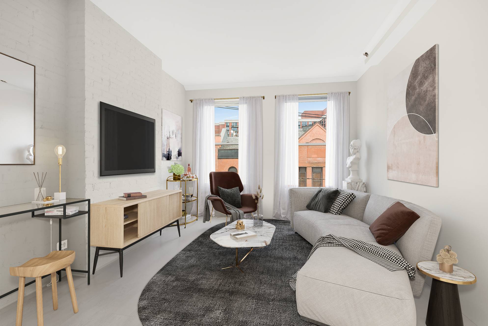 Stunning New Renovation at the New 514 Observer Highway located in Downtown Hoboken!  3 Months Free and No Broker Fees!