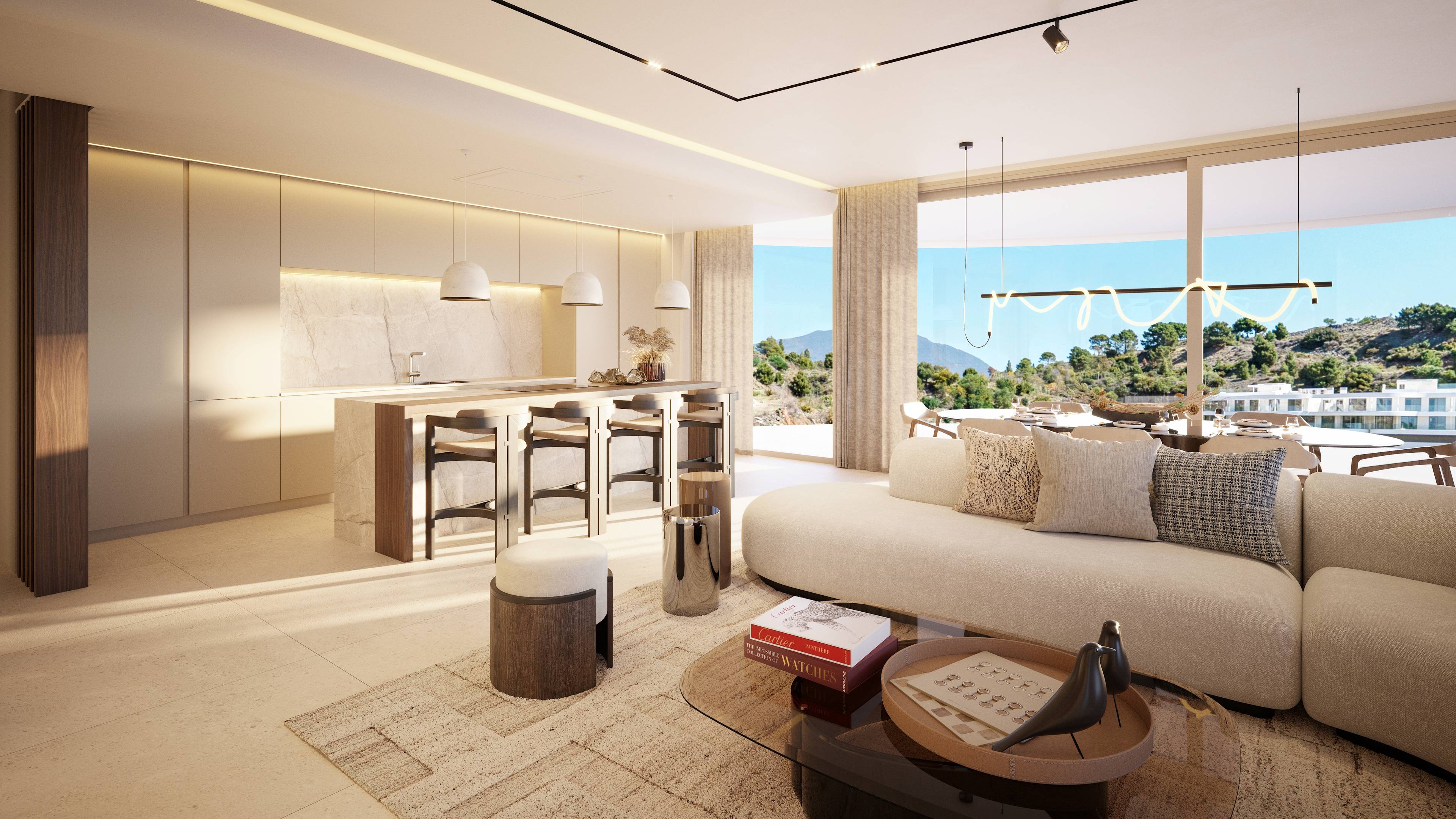 A Penthouse Setting the Scene